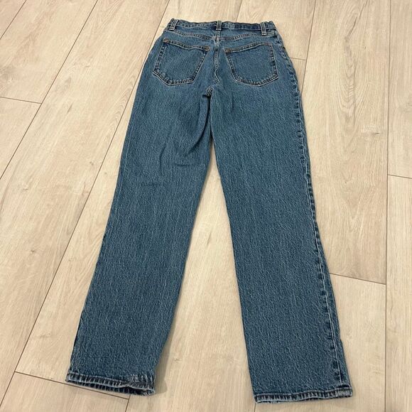 Abercrombie & Fitch the 90s straight ultra high rise  women’s jeans  size 26 - Picture 7 of 9